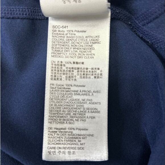 Marmot Mens XXL Long Sleeve Crewneck Shirt Blue Polyester - Picture 6 of 8